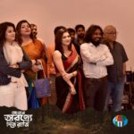 Payel Sarkar Instagram – Glimpses from the Teaser launch Of my next  #AbarAwronneDinRatri