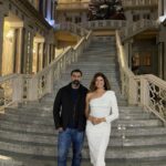 Pooja Batra Instagram - So happy to be in #dushanbe #Tajikistan as a Special Guest with Hubby @nawwabshah ‘n’ @Umesh0608 & Hon Makhmadsaid Shokain for the 1st Tajikistan Film Festival #TojiSoman #TajikCinema @tojikfilm_official @tojikfilm Dushanbe, Tajikistan