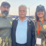 Pooja Batra Instagram - #infantrymarathon #armyrun #runwithsoldiers #ranveer 5.0 #ArmyBrat Here with my Dad #ColRaviBatra ##12Guards #Infantry, @vikramdogra17 #ironman @rannvijaysingha #infantrykid @nawwabshah & Lt Gen P N Ananthanarayanan, AVSM, S M Commandant, The Infantry School #Proudindian #proudofindianarmy #Jaihind Mhow