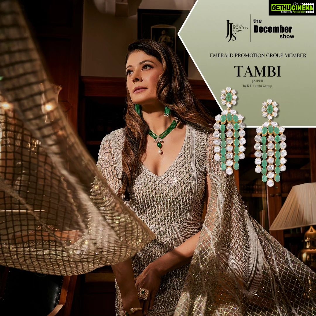 Pooja Batra Instagram - JJS extends a cordial greeting to @tambijewels as they become part of the Emerald Group Promotion. Tambi by K.L. Tambi and Company, a name adorned with a splendid 60-year legacy, reigns supreme in the global emerald and jewellery arena. They are the maestros behind exquisite Polki, emerald, and colored stone rings and earrings, tailored for the modern woman who craves style and versatility every day and on special occasions. The Company has been embarking on a captivating journey to source emeralds and their enduring alliance with Gemfields. Save the Date for the December Show! December 22 to 25, 2023 JECC Sitapura, Jaipur #JaipurJewelleryShow #TheDecemberShow #JJS #JJS2023 #JJSJaipur #JewelleryDesigners #EmeraldPromotionGroup #Emeralds #JadauJewellery #BridalJewellery #TambiJewellers @poojabatra @tambijewels Jaipur Jewellery Show