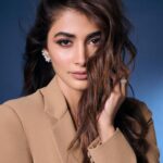 Pooja Hegde Instagram - Our take on the classic suit gown. Classy, elegant, timeless and sexyyy 😉 From an intention and idea to @antithesis.in and @tanghavri bringing it to life for me 😘❤️ #couturedreams