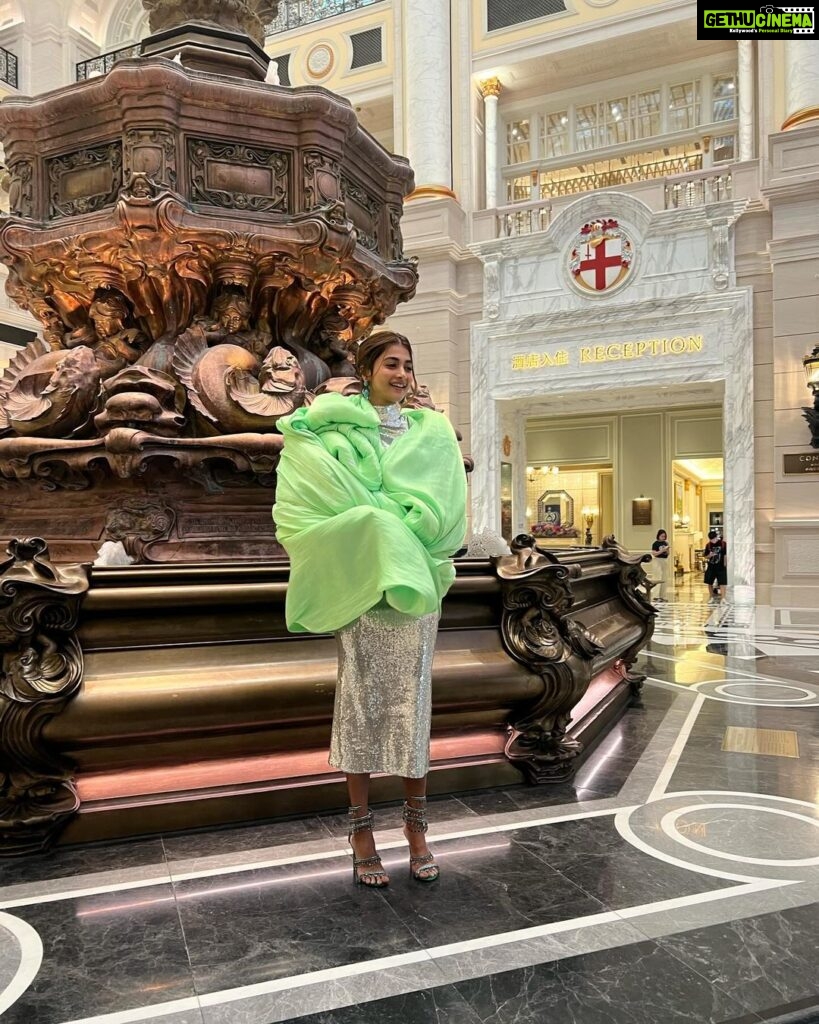 Pooja Hegde Instagram - Just Macau things 📸 ✈ #workcation Londoner Macao 澳門倫敦人