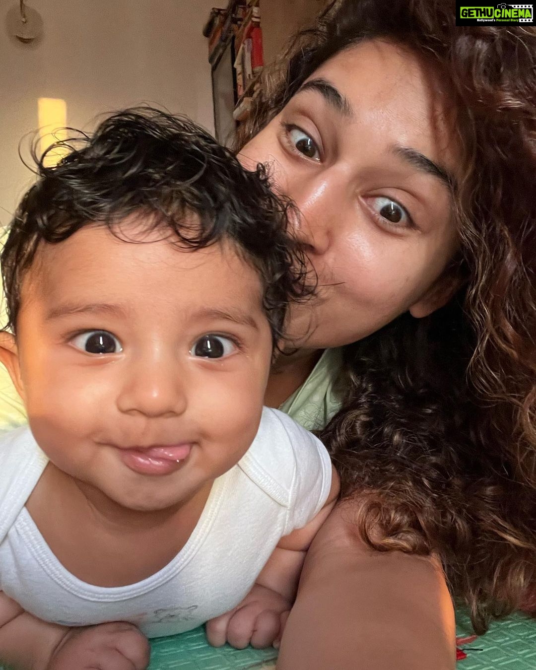 Pooja Ramachandran Instagram - Yesterday we turned 6 months old! Thank you @kiaankokken for being born to me and making me your mommy. I know a different kind of love now. The best kind. π #blessedbeyondmeasure #babyboy #kiaankokken