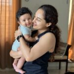 Pooja Ramachandran Instagram – When my butter ball is all set for the day and I can happily go to do my workout.. 

@kiaankokken 

#morningsareourfavorite #kiaankokken #momandson #gratefullheart #blessedandthankful
