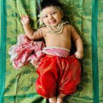Pooja Ramachandran Instagram - Happy Janmashtami/Krishna Jayanthi to everyone. May Lord Krishna bless you all with an abundance of happiness, peace, prosperity and love. #janmashtami #janmashtami2023 #krishnajanmashtami #krishnajayanthi #krishnajayanthi2023❤️💫 #kiaankokken #indianbaby #babyboy #babygram Chennai,Tamilnadu
