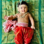 Pooja Ramachandran Instagram - Happy Janmashtami/Krishna Jayanthi to everyone. May Lord Krishna bless you all with an abundance of happiness, peace, prosperity and love. #janmashtami #janmashtami2023 #krishnajanmashtami #krishnajayanthi #krishnajayanthi2023❤️💫 #kiaankokken #indianbaby #babyboy #babygram Chennai,Tamilnadu