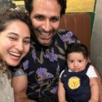 Pooja Ramachandran Instagram - Our first pizza date lunch with @kiaankokken The day is not far away when Kiaan starts eating our favourite with us sooooon!! Kiaan’s first mall visit. :) #lafamilia #familytime #pizzalovers #lovemyfamily #treatday #sourdoughpizzas #kiaankokken #babysdayout