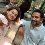 Pooja Ramachandran Instagram - This was the last lunch date at a restaurant. We went there on our anniversary this year 15th April and then 29th Kiaan was born and since we haven’t been to a restaurant 😄😄😅😅 I was full blown 37 weeks preggie, chubby and waddling! We both were sooooo hungry we gobbled food and just wanted to head back home to catch a good afternoon nap. #4thanniversary @highonkokken #4years #littlejoys #memories #beforedelivery #husbandandme #pregnantbelly #april2023 #myman #myfam #lunchdate