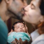 Pooja Ramachandran Instagram - Our love story is just beginning ♥️ Shot by @srinivasreddy_photography #newparents #ourbabyboy #baby2023 #kiaankokken #2became3 #babyphotography #babyboy #introducingourpreciousmiracle #loveandlight Hyderabad