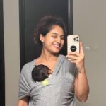Pooja Ramachandran Instagram - Have never felt a love like this 💝♾️💝 Mommy duties. Motherhood is challenging in every way. There’s so much physical pain, so much healing to do but it’s so rewarding because there is no other love like this. You realise you can do so much and push your boundaries like never before. New found respect to all you super moms out there. They say this phase will pass but I know every phase will have its own challenge and in the end it’s all going to be worth it! #nofilter #mommyduties #rawandreal #keepitsimple #lovemynewlife #motherhood #babykangaroo #babywearing #newagemom #momlife #babykiaan #myeverything