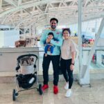 Pooja Ramachandran Instagram - And the travelling continues 😍😍😍with our little travel buddy @kiaankokken #travelmakesushappy #welovetravel #travelmakesus #travelmakesusthankful Mumbai - The City of Dreams