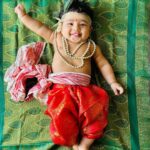 Pooja Ramachandran Instagram - Happy Janmashtami/Krishna Jayanthi to everyone. May Lord Krishna bless you all with an abundance of happiness, peace, prosperity and love. #janmashtami #janmashtami2023 #krishnajanmashtami #krishnajayanthi #krishnajayanthi2023❤️💫 #kiaankokken #indianbaby #babyboy #babygram Chennai,Tamilnadu