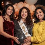 Pooja Ramachandran Instagram - Laughter, smiles, love, memories and great food!! Photography : @zerogravityphotography Decor : @vermiliondecors PR : @uthrauv #babyshower #birthday #2023 #ohsospecial Black Orchid