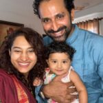 Pooja Ramachandran Instagram - Happy Diwali from our family to yours. May your homes be filled with light, love and warmth. Wishing each of you a joyous day. ✨✨✨✨♥️ #kiaankokken #firstdiwali #diwali2023
