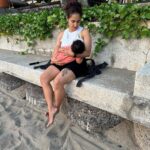 Pooja Ramachandran Instagram - “I gave you life, I carried you with swollen feet and heartburn, ate healthy to help you grow big and strong, laughed one second and cried the next, and ran to the restroom 50 times a day with restless sleep, until you were ready to come into this world, because I was your home. And then time froze, as you were placed into my arms, my eyes heavy with exhaustion and love, and I held your little body and fed you until you gave a little smile and fell asleep on my chest. But you gave me purpose, to want to be better. And right now, you need me in a way that you will never again, to carry you in my arms until I can't because you're too heavy, to dress you until the day you can put your pants on yourself, and to be your everything. And you gave me the strength to keep going when everything screams, I can't. Because, really, you gave me my life. So, my mind and heart revolve around you, and always will.” Finally we start solids for baby Kiaan and I’m super excited for this whole new world of yummy food we are going to introduce him to. Breast feeding my baby for the last 6 months has been the most painfully sweet experience I’ve had. It is indeed a whole different chapter in a moms life. ♥️ #grateful Beautiful World