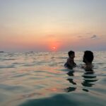 Pooja Ramachandran Instagram - Capturing moments and leaving only footprints.. ☀️🌊🏖️💕♾️ #family #familyvacation #beachholidays #beachlife #islandlife #kiaankokken #seasandsun #lovelife Bali, Indonesia