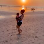 Pooja Ramachandran Instagram - Excited for all adventures I’m going to take with my son ♥️ 📸 thank you @highonkokken for these moments #love #sonandmom #mysonshine #mybabyboy #lovemyson #kiaankokken #adventuretravel #adventureofalifetime #momandsontravels #vacation #beachvacation #reelit #loveforsunsets #sunsetvibes #gyan #moment Canggu, Bali, Indonesia