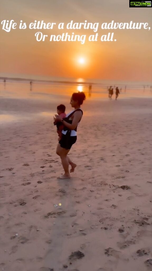 Pooja Ramachandran Instagram - Excited for all adventures I’m going to take with my son ♥️ 📸 thank you @highonkokken for these moments #love #sonandmom #mysonshine #mybabyboy #lovemyson #kiaankokken #adventuretravel #adventureofalifetime #momandsontravels #vacation #beachvacation #reelit #loveforsunsets #sunsetvibes #gyan #moment Canggu, Bali, Indonesia
