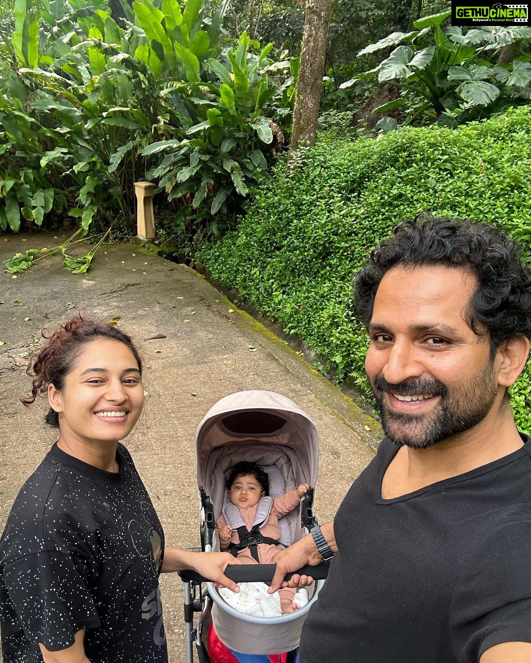 Pooja Ramachandran Instagram - Back to @pooja_ramachandran and my very special place @ayatana.resorts - Our home away from home, with our boy @kiaankokken #wildkarnataka #ayatanacoorg #ayatanaresort #naturelovers #innaturefeelinggreat Ayatana Resort