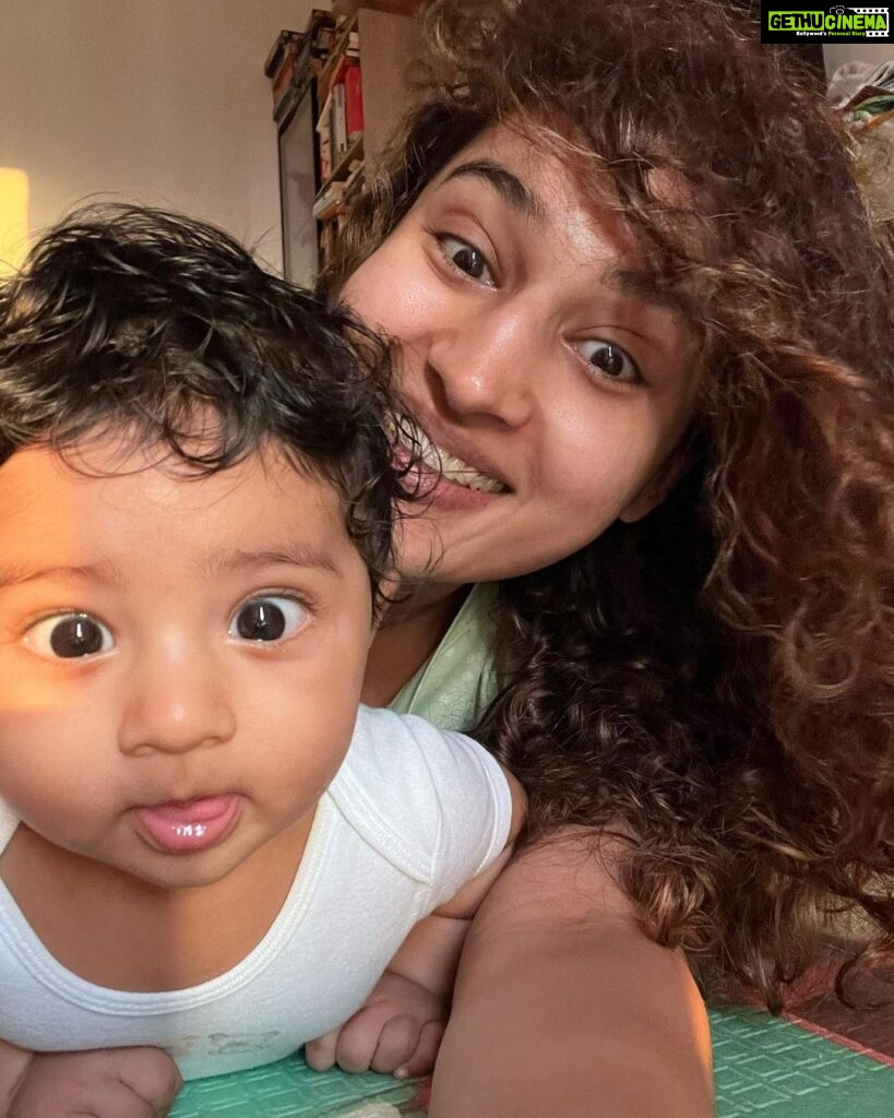 Pooja Ramachandran Instagram - Yesterday we turned 6 months old! Thank you @kiaankokken for being born to me and making me your mommy. I know a different kind of love now. The best kind. 💞 #blessedbeyondmeasure #babyboy #kiaankokken