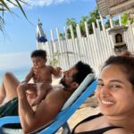Pooja Ramachandran Instagram - Exploring Bali 🏝️ and finally Pooja’s and mine dream life #theislandlife with Kiaan. #nusalembongan #nusalembonganisland #bali #baliindonesia #explorebali #islandlife Nusa Lembongan