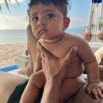 Pooja Ramachandran Instagram - Exploring Bali 🏝️ and finally Pooja’s and mine dream life #theislandlife with Kiaan. #nusalembongan #nusalembonganisland #bali #baliindonesia #explorebali #islandlife Nusa Lembongan