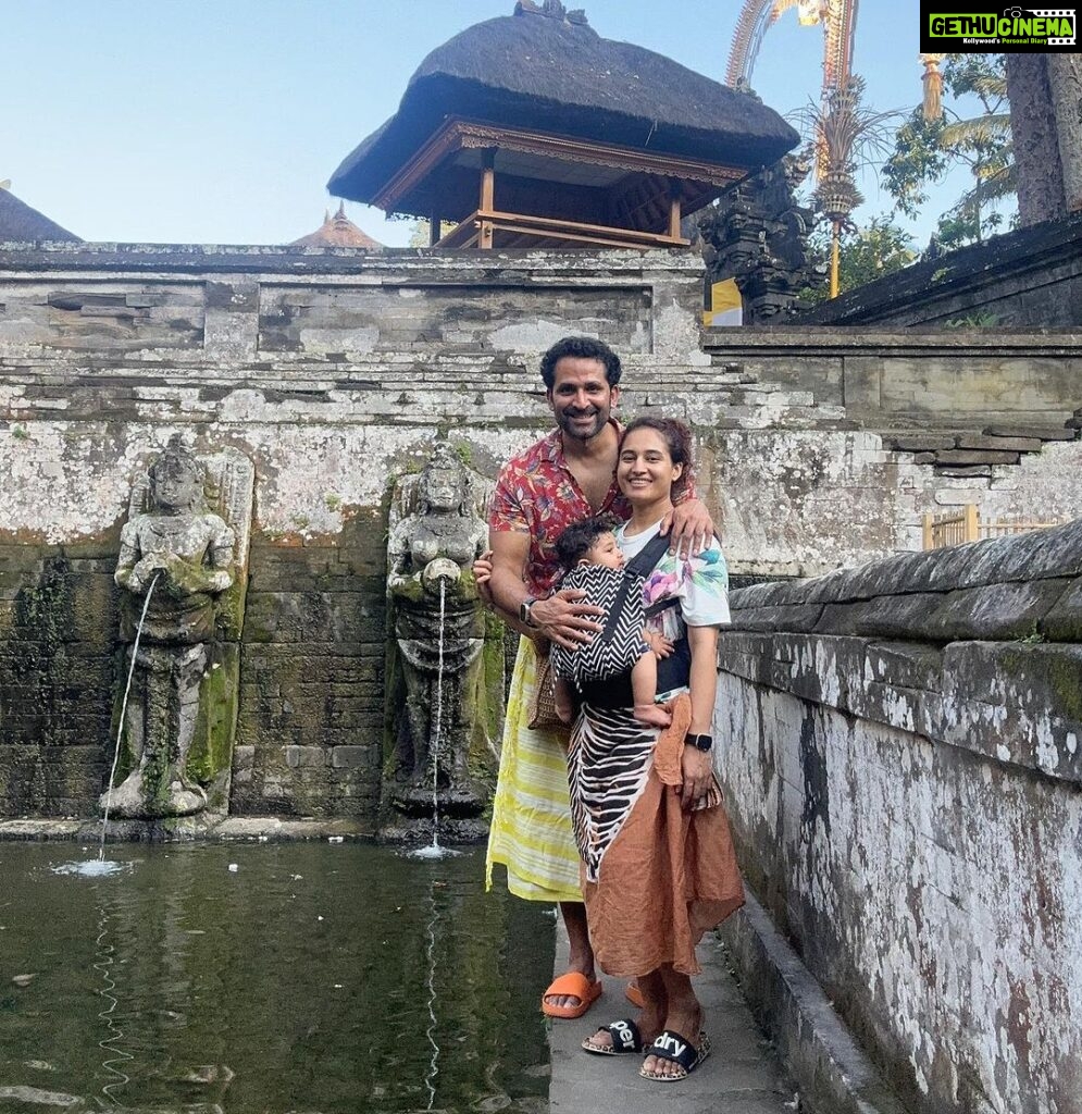 Pooja Ramachandran Instagram - “Having kids is a reason to travel, never a reason to stop.” #travellingwithfamily #exploringbali #bali #travelgram #globetrotter Ubud, Bali, Indonesia