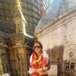 Poonam Dhillon Instagram - Mata ka Bulawa again !! Blessed with a beautiful Darshan at The Kamakhya Devi Temple 🙏✨️🙏 Kamakhya Temple Guwahati Assam