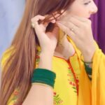 Poonam Dubey Instagram - Tera diya gehna….💚 #gulimata . . . . . #trending #song @shreyaghoshal @saadlamjarred1 @jenniferwinget1 #poonamdubey