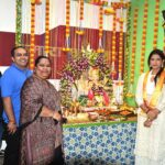 Poonam Dubey Instagram - Ganpati Bappa Morya Mangal murti Morya 🙏🙏 Thank you so much @geetasingh0807 didi @sanjusingh9269 ji for inviting me for darshan and Pooja @hmahanagar.in ❤️ & @hiranandanicha_maharaja TEJSAWINI MAHILA SEVA SANSHTA 🙏🙏🙏🙏🙏 Pawai Hiranandani Supreme City