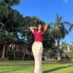 Poonam Dubey Instagram - There's no peace like the peace of an inner courtyard on a sunny day…. 🕉️❤️🧿♾️ . . . . #ootd #sunshine #dayout #with #best #greenery #naturelovers #beautiful #world #poonamdubey #blue #sky ITC Maratha, Mumbai - A Luxury Collection Hotel