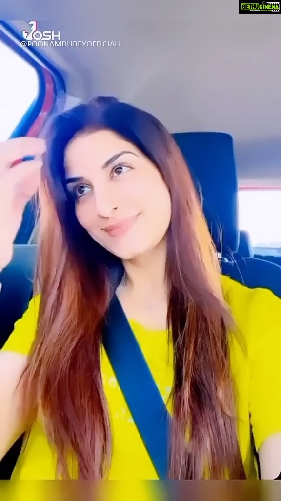 Poonam Dubey Instagram - Ladkiya age ko lekar kabhi jhuth nahi bolti 😜🙈 . . . . @officialjoshapp #poonamdubey