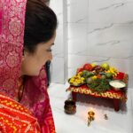 Poonam Dubey Instagram - हरितालिका तीज की हार्दिक शुभकामनाएँ 🙏❤️ महादेव माँ पार्वती की कृपा हम सब पर बनी रहे। #20yrscompleted #festival #season #mahdevkidiwani❤️ #blessed #positivevibes #poonamdubey Mumbai, Maharashtra