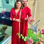 Poonam Preet Bhatia Instagram - Half my love & half your love this way the moon will be complete 🌙 #karwachauth #festivegreetings