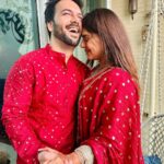 Poonam Preet Bhatia Instagram - Half my love & half your love this way the moon will be complete 🌙 #karwachauth #festivegreetings