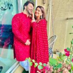 Poonam Preet Bhatia Instagram - Half my love & half your love this way the moon will be complete 🌙 #karwachauth #festivegreetings