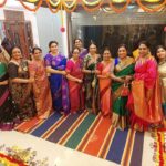 Poornima Bhagyaraj Instagram - Doing the golu rounds and meeting so many friends. Happy times❤️❤️❤️ @lakshmi_ravichander @saraswathikrishnakumar @selvithyagu @pritha10hari @jayanthirkv @lavanyamukil @ishuuarjun