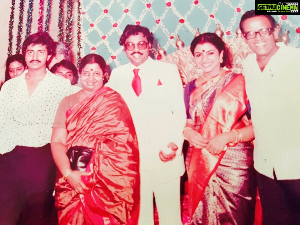 Poornima Bhagyaraj Instagram - My father, my hero. One of the nicest human beings. Happy birthday appa. Missing you everyday of my life. Why did you have to leave us so soon . 🥲yours Punim ❤️❤️❤️🤗🤗🤗