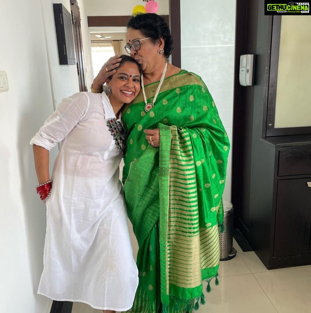 Poornima Indrajith Instagram - Happy Birthday Amma . Stay healthy and happy wise and witty for ever ♥️🧿