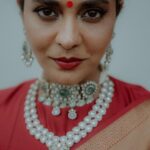 Poornima Indrajith Instagram – ♥️

Jewellery; @pureallure.in 

 Make up : @reshmu__ 

Hair : @rethikarijo 

Pics : @reth_gvr_cinematographer 

Retouching: @binoy_devassy_photography