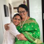 Poornima Indrajith Instagram – Happy Birthday Amma . 
Stay healthy and happy
wise and witty for ever ♥️🧿