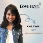 Poornitha Instagram - Hear the bold and beautiful @kalyanirohit talk about her journey of love and hope with therapy and how it helps deal with depression✨ Thank you for being strong advocate of mental health and inspiring us with your journey🤍 Sending everyone who’s watching this video lots of love and hope and remember there is NO SHAME IN HEALING🌻 #NoShameInHealing #LoveHopeJourney #TheLoveHopeCompany #MentalHealthJourney #WorldMentalHealthDay #MentalHealthDay #MentalHeathMatters #MentalHealthDay2023 #October10 The Love Hope Company