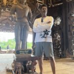 Prabhu Deva Instagram - With sun god 🙏