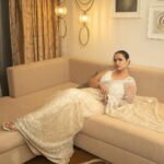 Prachi Tehlan Instagram - SIIMA Day 2 ❤️ Stylist: @rishu812 Wearing : @dlmayaofficial @dlmaya8 Accessories: @sollakdesigns MUAH: @glam_by_barsha Captured by: @reyansh_rahul_photography Event: @siimawards Hilton Dubai Al Habtoor City