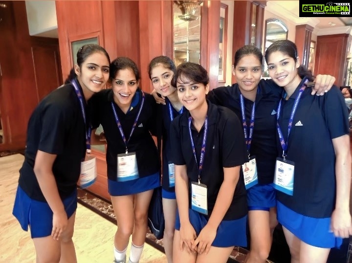 Prachi Tehlan Instagram - #ThrowbackThursday post is live! ❤️ I have chosen to take you down my most treasured memory lane. That’s the only reason where I am at this point in my life. I've always said that basketball is my first love, I'm sharing with you today the beauty of team sports, which is the ability to work as a TEAM. I've always thought of myself as a team player in every part of life, and that not only helps me grow as a person but also naturally attracts people to me. We were a passionate, committed, notorious, diligent, and go-getter team of women. These are the fantastic teammates I played basketball and netball with while representing Delhi and India in numerous tournaments. 🇮🇳 #Sportsperson #sportsdays #basketball #netball #respect #representingDelhi #representingIndia #Indiancaptain #youngestIndianCaptain #loveforsports #ballplayers #sportsmemories
