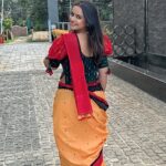 Prachi Tehlan Instagram - ONAM celebrations with friends ❤️ #onam2023 #love #kerala Kochi, India