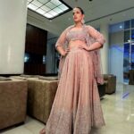 Prachi Tehlan Instagram - A throwback to this beautiful outfit by my dear friend @noushifatiz with the label @fatiz_official ❤️ Loved wearing it for the event and a brief get away on the streets of Dubai getting sweet compliments for my self 😬 Label: @fatiz_official Designer : @noushifatiz MUAH: @sheetal_makeupandhair #love #dubai #fatiz #dolledup #tbt #trendingreels #reels #neereel #designer #indianwear #enjoyingmyoutfit Novotel World Trade Centre Dubai