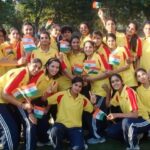 Prachi Tehlan Instagram - #ThrowbackThursday post is live! ❤️ I have chosen to take you down my most treasured memory lane. That’s the only reason where I am at this point in my life. I've always said that basketball is my first love, I'm sharing with you today the beauty of team sports, which is the ability to work as a TEAM. I've always thought of myself as a team player in every part of life, and that not only helps me grow as a person but also naturally attracts people to me. We were a passionate, committed, notorious, diligent, and go-getter team of women. These are the fantastic teammates I played basketball and netball with while representing Delhi and India in numerous tournaments. 🇮🇳 #Sportsperson #sportsdays #basketball #netball #respect #representingDelhi #representingIndia #Indiancaptain #youngestIndianCaptain #loveforsports #ballplayers #sportsmemories