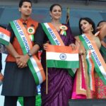 Prachi Tehlan Instagram - My fond memories of celebrating Independence Day in India and abroad. It’s so beautiful how sports and culture connects the people across borders and I am fortunate to experience both in one lifetime. Be free mentally and spiritually and celebrate the Independence Day 🇮🇳 everyday in your life until last. #happyindependenceday #76thindependenceday #indiaindependenceday #indian #proudindia Kochi, India