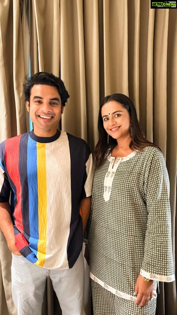 Prachi Tehlan Instagram - 🌿 I needed some space and time to write something special for the special one I met today. I remember meeting Tovino for the first time during the music and trailer launch of Mamangam in 2019. He was there to support the film with a smile on his face. Extremely down to earth and humble. Didn’t get to interact with him back then. After that we got in touch on Instagram while I praised him for his unique projects which were catching eye balls even in bollywood. Loved his craft in 2018 too! He has been an inspiration for my most viral content on Instagram ‘morning breakfast’ and ‘evening snack’ sun reel that crossed 14 M views! And today I got to meet him in person on the sets of his upcoming movie with director Jean. His entire team is as humble as him .. a bunch of youngsters supporting him in his dream like pillars. Great sense of conversation and in-depth knowledge of industry dynamics.. in short super impressed with his overall personality and positive aura. Here is a delight and a thanking reel for all the fans who showered their love on our video and thought I’m the tallest 😅 Xoxo 💋🌿 @tovinothomas God bless you with lots of happiness and success 💕 Kochi, India